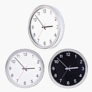 Krom Çerçeveli Duvar Saati