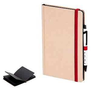 Kraft Sert Kapak Defter ( 13 x 21 cm )