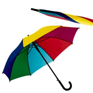 ŞEMSİYE FIBER GLASS KIRILMAZ RENKLİ GÖKKUŞAĞI
