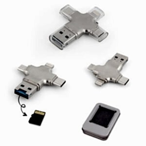 16 GB Metal USB Bellek