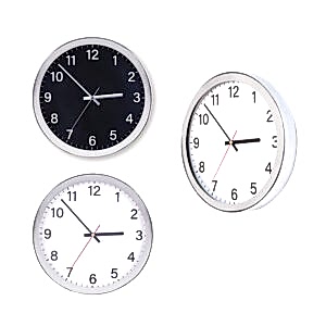 Krom Çerçeveli Duvar Saati