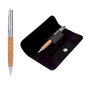 Tekli Kılıflı Tükenmez Kalem