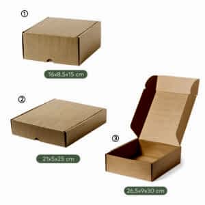 Hediye Kutusu - Geri Dönüştürülmüş Oluklu Mukavva