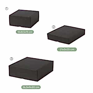 Hediye Kutusu - Geri Dönüştürülmüş Oluklu Mukavva