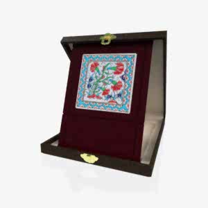 Çinili Ahşap Plaket