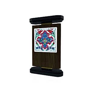 Çinili Ahşap Plaket