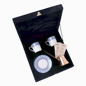 Ahşap Kutulu Türk Kahvesi Seti