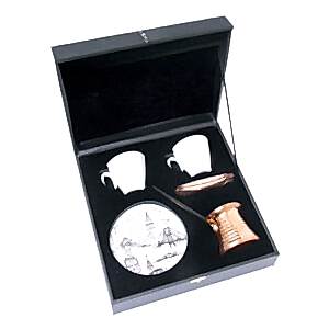 Kadife Kutulu Türk Kahvesi Seti